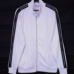 NWT GIVENCHY Ticker Logo Stripe Track Suit Jacket